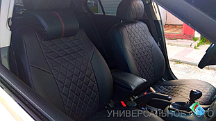 Авточехлы ◾ Экокожа - Ромб 12