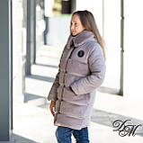 Зимова куртка-шубка для дівчинки "Плюша", фото 4
