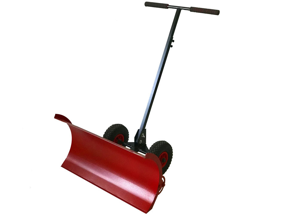 Снігоприбиральна лопата на колесах (з регулюванням нахилу ковша), фото 1