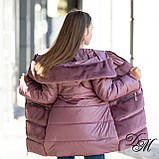 Зимова куртка-шубка для дівчинки "Плюша" 34 р, фото 2