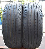 Шины б/у 225/55 R19 Goodyear EfficientGrip, пара, 5 мм