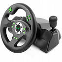 Руль Esperanza PC/PS3 Black-Green EGW101, фото 2