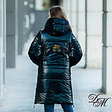 Пальто зимове для дівчинки "Мінісо", фото 4
