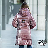 Пальто зимове для дівчинки "Мінісо", фото 6