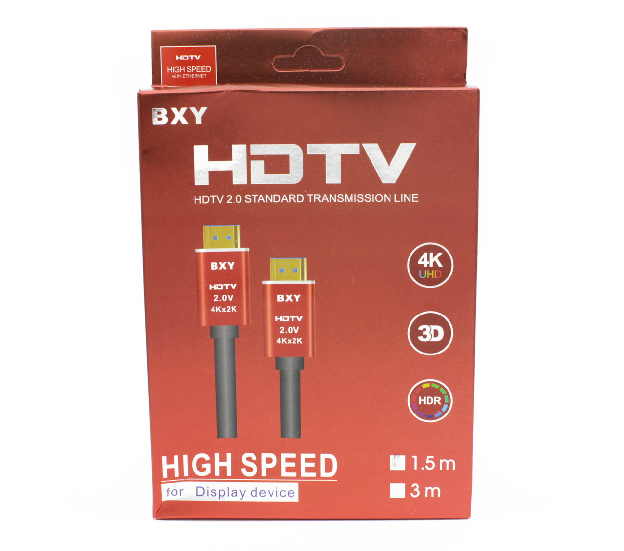 Кабель HDMI на HDMI 1.5 м / 4k / 3D / HDR /
