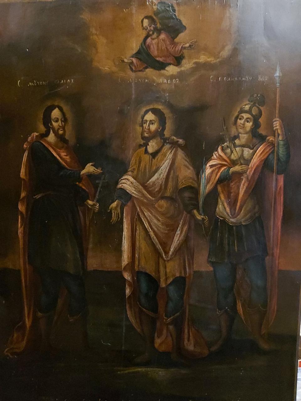 Ікона Флор Лавр і Уар 19 століття