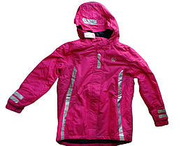 Куртка для дівчинки на нейлоновій підкладці, Pepperts, розмір 140 рожева, арт. Л-431