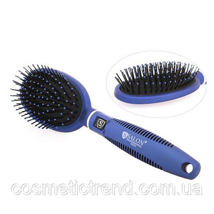 Щітка для волосся масажна овальна пластикова Salon Professional B9550 (розпродажу!), фото 1