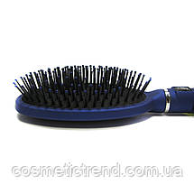 Щітка для волосся масажна овальна пластикова Salon Professional B9550 (розпродажу!), фото 4