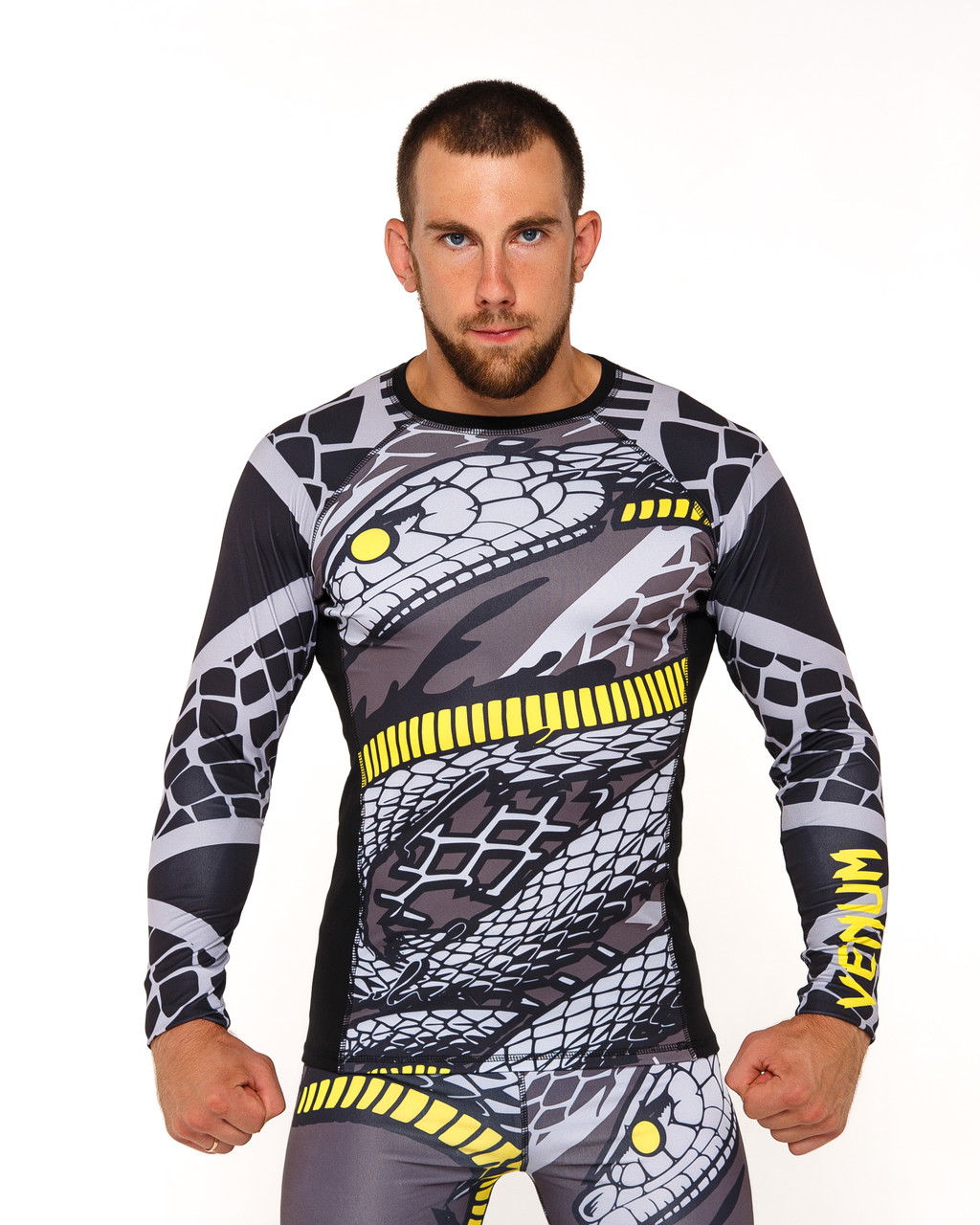 Купить Мужской Рашгард Venum Snaker S, цена 846.75 грн — Prom.ua (ID ...