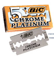 Лезвия для бритья BIC chrome platinum 100шт.