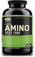 Комплекс аминокислот Optimum Nutrition Superior Amino 2222 (320 таб) оптимум супериор амино