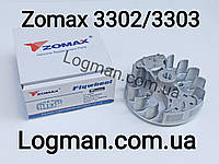 Маховик для мотокосы Zomax ZMG3302/3303 1E36F (Оригинал) На бензокосу Зомакс