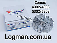 Маховик для мотокосы Zomax ZMG4302,4303/5302,5303 1E40F/44F (Оригинал