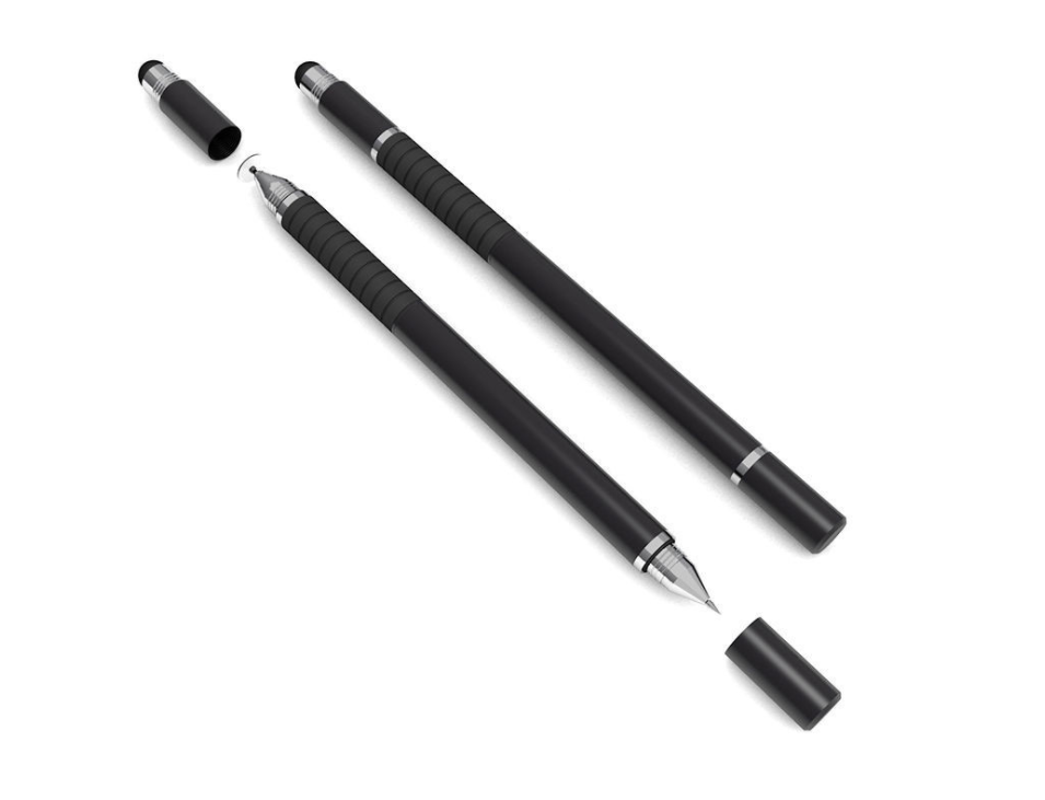 Стилус ручка Pencil 3 в 1 для малювання для планшетів і смартфонів, фото 1