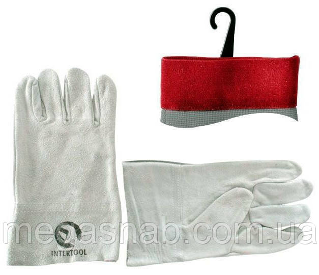 Рукавички-краги Intertool замшеві 10.5" SP-0015, фото 1