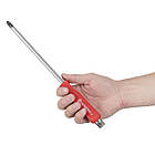 Викрутка хрестова Intertool ударна PH4*200мм CrV HT-0490, фото 3