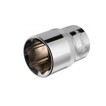 Головка Intertool 6-гранна 1/2" 20мм*38мм CrV ET-0020