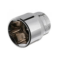 Головка Intertool 6-гранная 1/2" 26мм*38мм CrV ET-0026