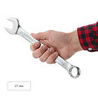 Ключ Intertool STORM комбінований 27мм CrV satine CrV satine XT-1027, фото 4