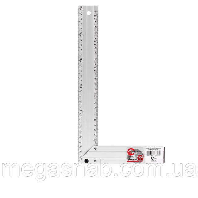 Косинець Intertool 300мм алюмінієвий MT-2062, фото 1