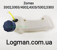 Бензобак для мотокосы Zomax ZMG 4302,4303,5302,5303 1E40F/44F на бензокосу Зомакс (Оригинал)