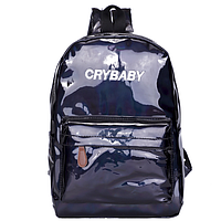 Рюкзак женский голографический CryBaby черный