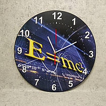 Настінний годинник "C=MC2"