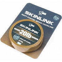 Поводочний матеріал NASH SkinLink Semi-Stiff Gravel Brown