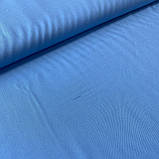 Штапель блакитний однотонний, ш. 140 см, фото 2