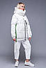 Пуховик TOWMY 1870 white green, фото 8