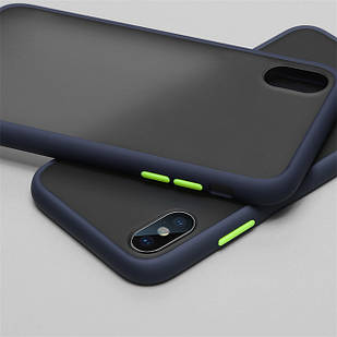 Накладка Gingle Matte Case для Xiaomi Redmi Note 4X blue/green (ксиомиредами нот 4 ікс)