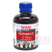 Чернила WWM для Canon CLI-426G/CLI-521G 200г Gray Водорастворимые (C11/GY)