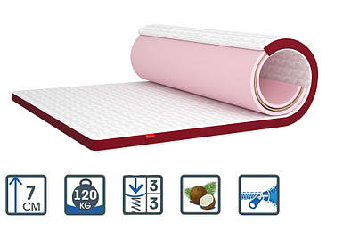 Матрац топпер Гранат Кокос ТМ Matroluxe