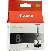 Оригинальный картридж Canon CLI-8BK black 13ml для Canon Pixma Series IP3300 IP4200 MP500