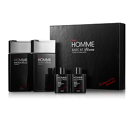 Набір косметики для чоловіків (тонер+емульсія) Konad Iloje Flobu Homme Basic Kit 2 Set (140+30мл)