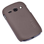 Чохол Nillkin Super Frosted Shield Matte для Samsung s6810 / s6812 Galaxy Fame Duo Brown, фото 3