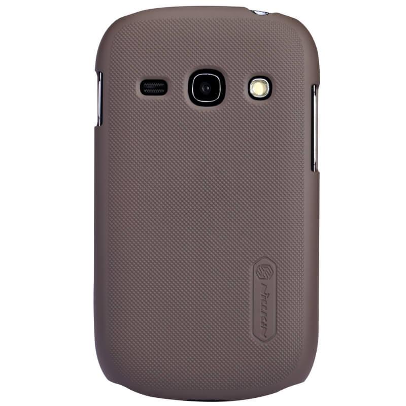 Чохол Nillkin Super Frosted Shield Matte для Samsung s6810 / s6812 Galaxy Fame Duo Brown