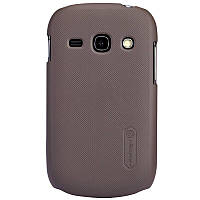 Чехол Nillkin Super Frosted Shield Matte для Samsung s6810 / s6812 Galaxy Fame Duos Brown