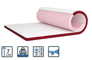 Матрац топпер Гранат ТМ Matroluxe