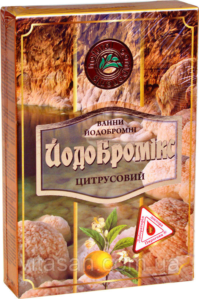 Йодобромна ванна ЙОДОБРОМІКС ЦИТРУС, 500 г