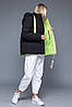 Пуховик TOWMY 3035 black green, фото 8