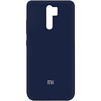 Силіконовий чохол для Xiaomi Redmi 9, My Colors, Midnight blue, мікрофібра всередині