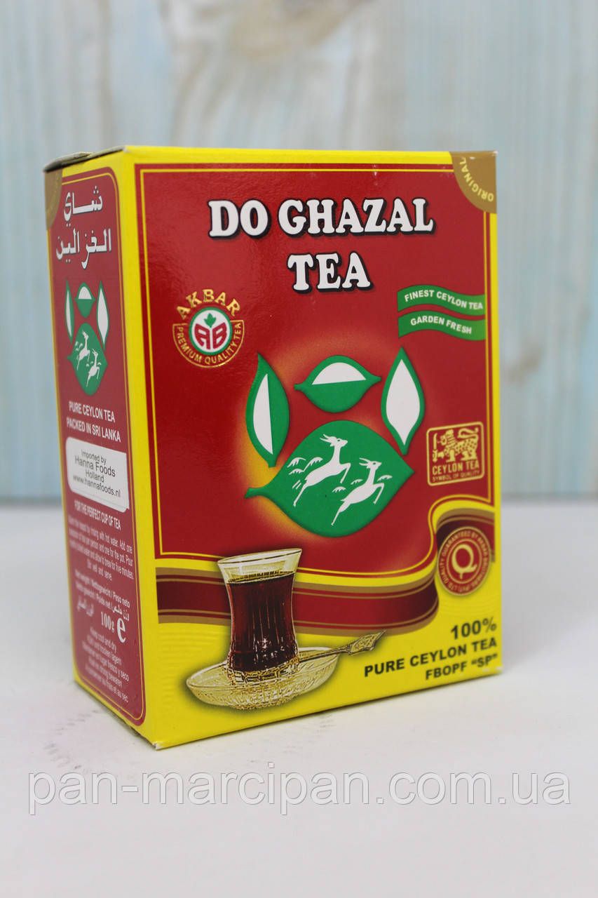 Чай Do Ghazal Tea 100 г середній лист, фото 1