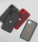 Накладка Gingle Matte Case для iPhone 11 black/red (айфон 11), фото 3
