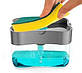 Ручний дозатор прес для рідкого мила з губкою Soap Pump & Sponge Caddy LY-281 Jw, фото 3