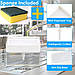 Ручний дозатор прес для рідкого мила з губкою Soap Pump & Sponge Caddy LY-281 Jw, фото 8