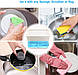 Ручний дозатор прес для рідкого мила з губкою Soap Pump & Sponge Caddy LY-281 Jw, фото 9