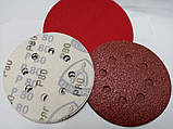 Абразивний диск Р80 полірувальний діаметр 125 мм, фото 2