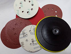 Абразивний диск Р80 полірувальний діаметр 125 мм